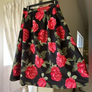Red Roses Skirt